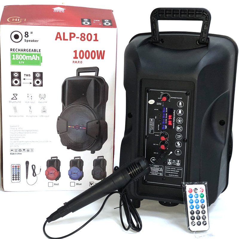 اسپیکر بلوتوثی قابل حمل مدل ALP-801 1