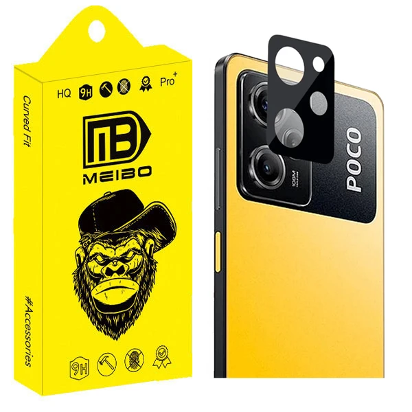 محافظ لنز دوربین میبو مدل 3D-9H مناسب برای گوشی موبایل شیائومی Poco X5 Pro