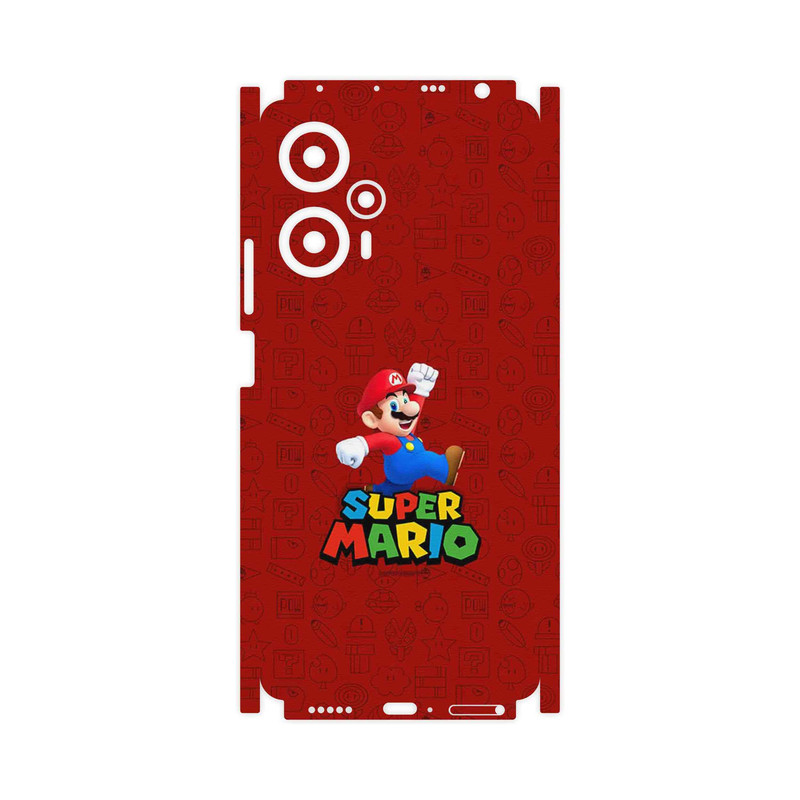برچسب پوششی ماهوت مدل Super_Mario_Game-FullSkin مناسب برای گوشی موبایل شیائومی Poco F5
