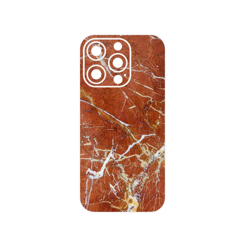 برچسب پوششی ماهوت مدل Red Marble مناسب برای گوشی موبایل اپل iPhone 14 Pro
