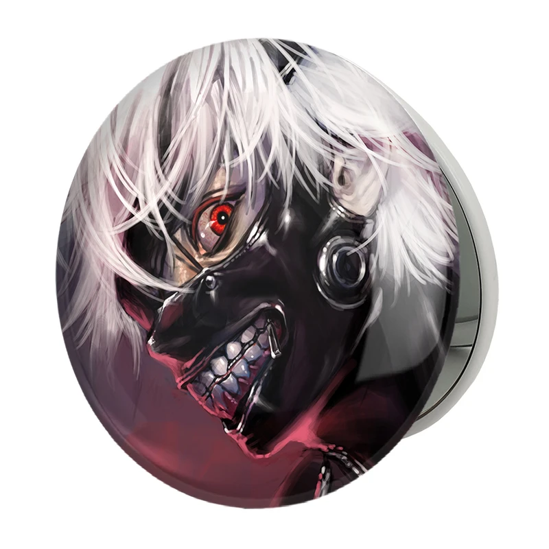آینه جیبی خندالو طرح کانکی کن انیمه توکیو غول Tokyo Ghoul مدل تاشو کد 11905 