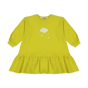 پیراهن دخترانه پیانو مدل 10064-15