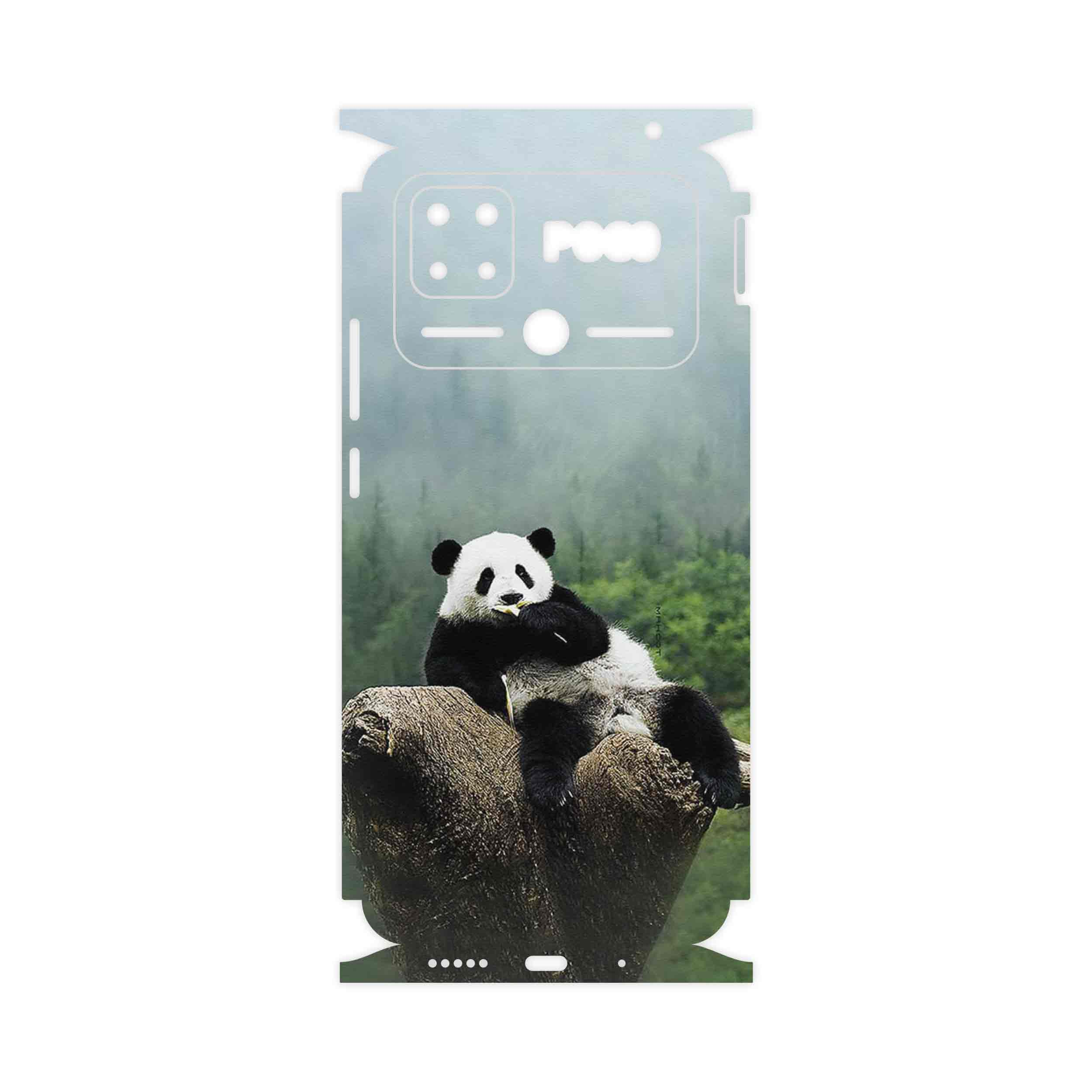 برچسب پوششی ماهوت مدل Panda-FullSkin مناسب برای گوشی موبایل شیائومی Poco C40