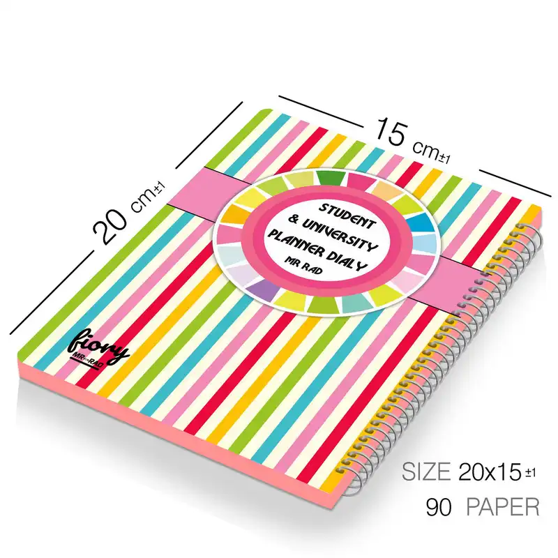 دفتر برنامه ریزی مستر راد مدل پلنر تحصیلی کد 1556 shik