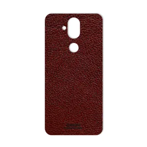MAHOOT Natural-Leather Cover Sticker for Nokia 8.1