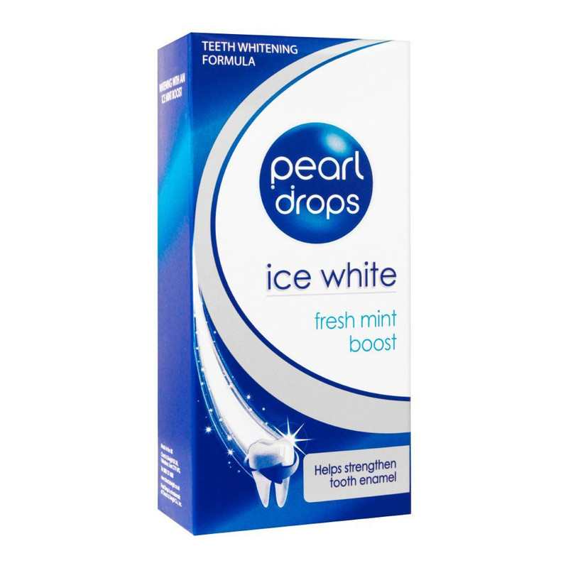 خمیر دندان پیرل دراپس مدل Ice حجم 50 میلی لیتر
