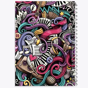 دفتر نت موسیقی 50 برگ خندالو مدل موزیک کد 5574