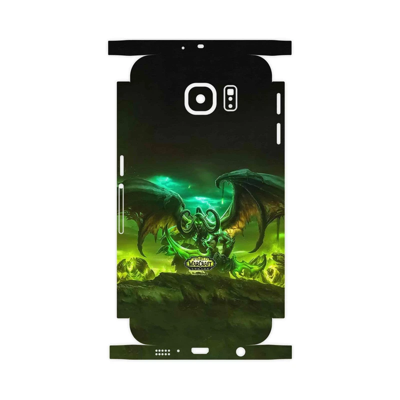 برچسب پوششی ماهوت مدل Warcraft Game Series-FullSkin مناسب برای گوشی موبایل سامسونگ Galaxy S6 Edge