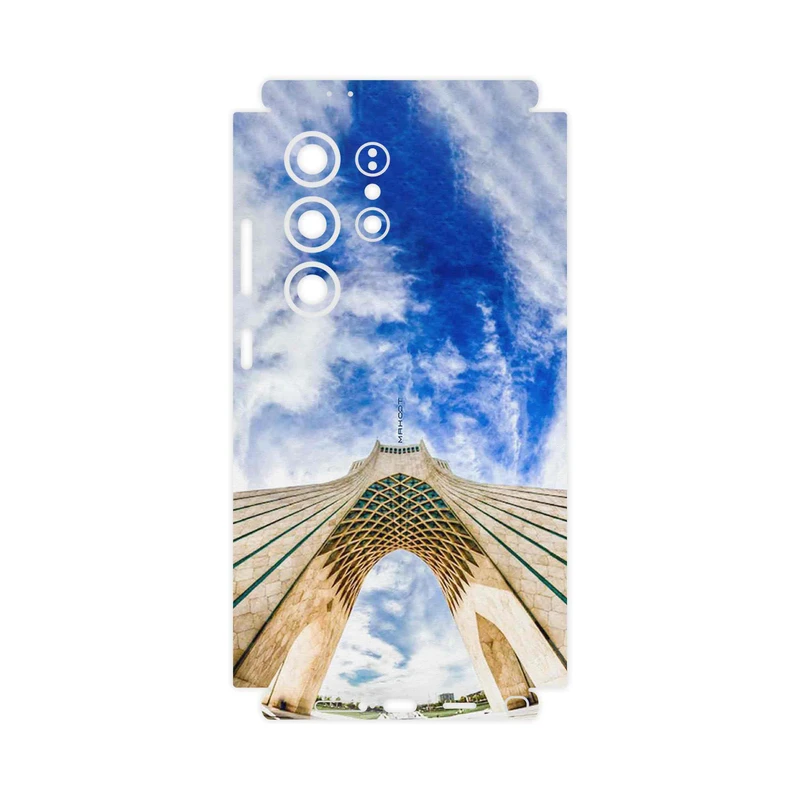 برچسب پوششی ماهوت مدل AZADI_Tower-FullSkin مناسب برای گوشی موبایل سامسونگ Galaxy S24 Ultra