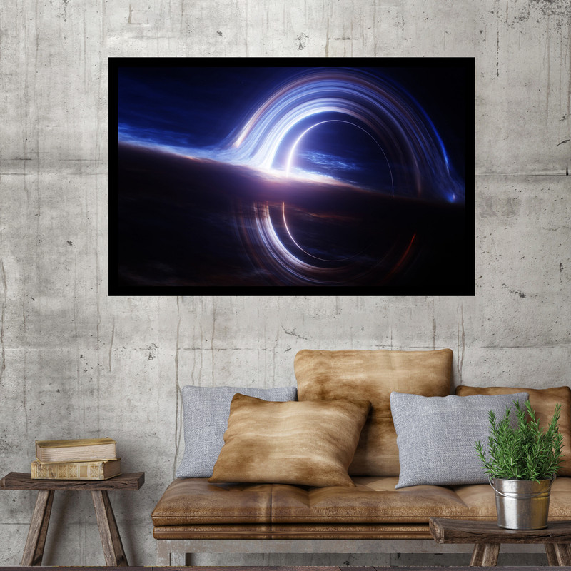 تابلو نوری بکلیت طرح سیاهچاله مدل B-MO1716