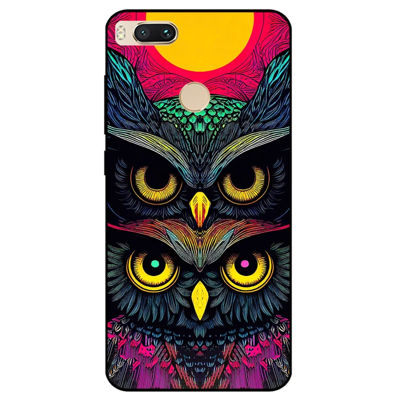 کاور مگافون طرح جغد مدل 1904 مناسب برای گوشی موبایل شیائومی Mi A1 / Mi 5x 