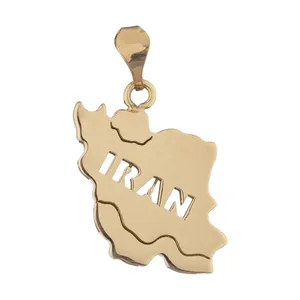 آویز گردنبند طلا 18 عیار زنانه الن نار مدل ELN1708