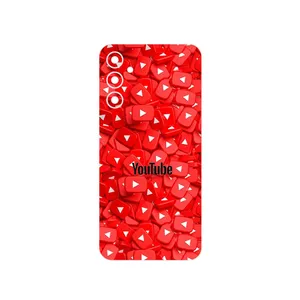 MAHOOT Youtube Cover Sticker for Samsung Galaxy A34