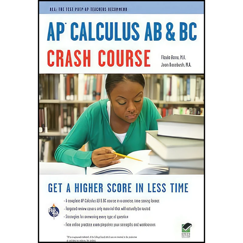 کتاب AP® Calculus AB & BC Crash Course Book + Online  اثر جمعي از نويسندگان انتشارات Research & Education Association
