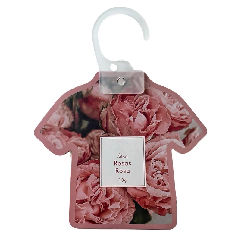 خوشبوکننده و ضد بید کمد لباس مدل آویز رایحه گل رز وزن 10 گرم
