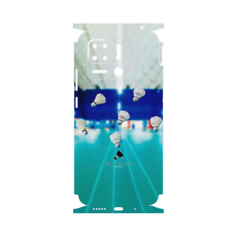 برچسب پوششی ماهوت مدل Badminton-FullSkin مناسب برای گوشی موبایل شیائومی Redmi 10 Power