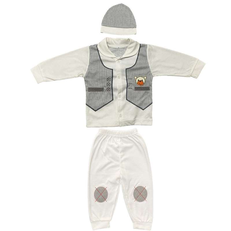 ست 3 تکه لباس نوزادی مدل 27T