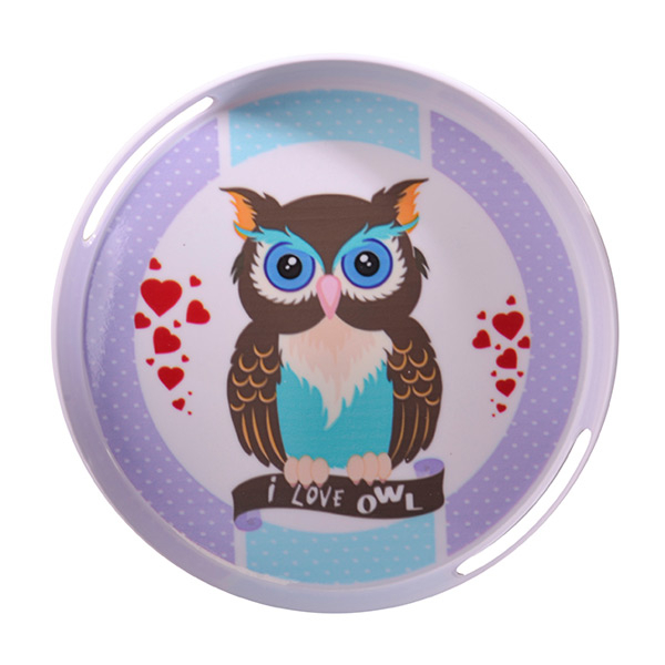 سینی مهروز طرح Love Owl کد 916