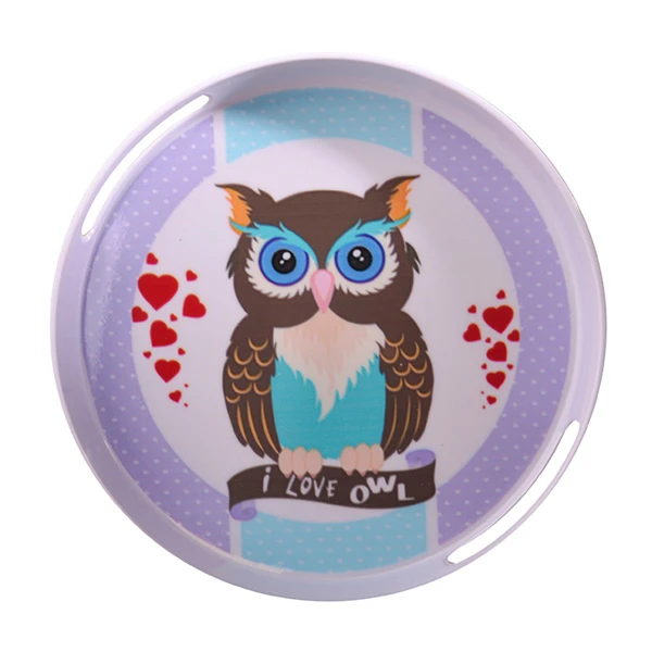 سینی مهروز طرح Love Owl کد 916