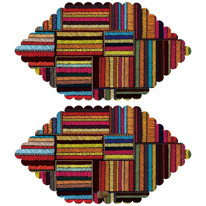 ست رومیزی 2 تکه رنس مدل TT5-42546