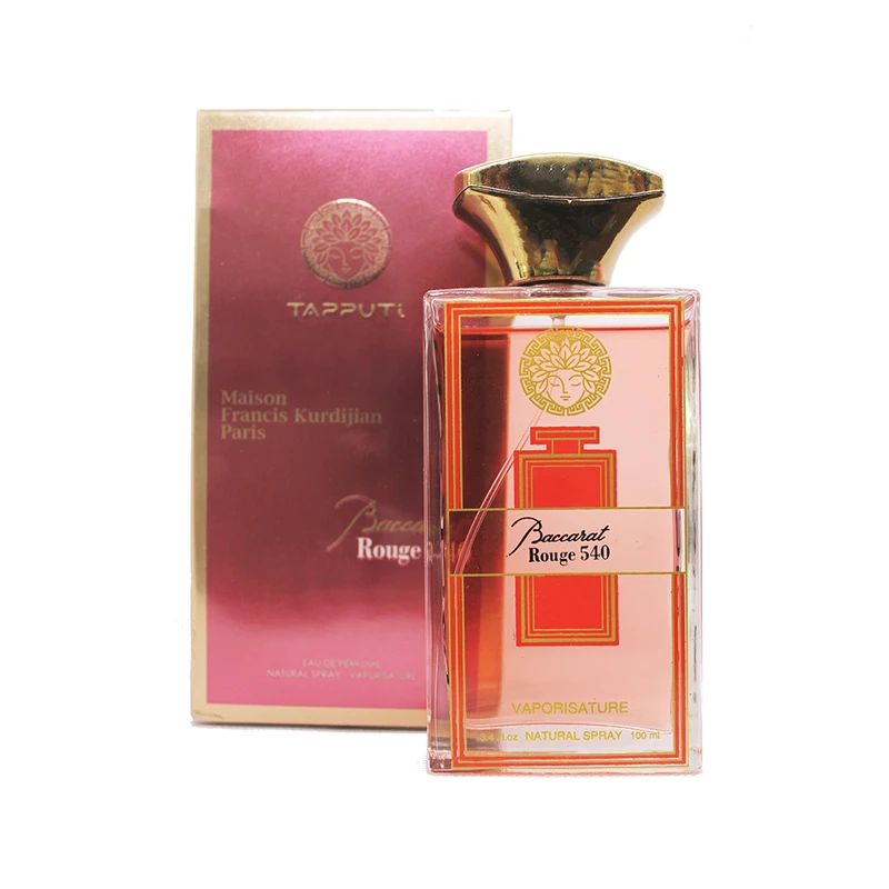 ادوپرفیوم تاپوتی مدل BACCARAT ROUGE با رایحه شیرین حجم 100 میلی‌لیتر