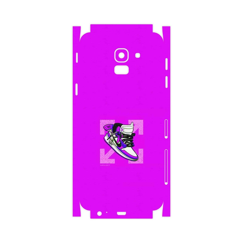 برچسب پوششی ماهوت مدل Nike Air Sneaker Digital Art-FullSkin مناسب برای گوشی موبایل سامسونگ Galaxy J6
