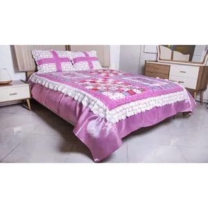 Samin Pink Roze Sleep Set 2 Person 4 Pcs