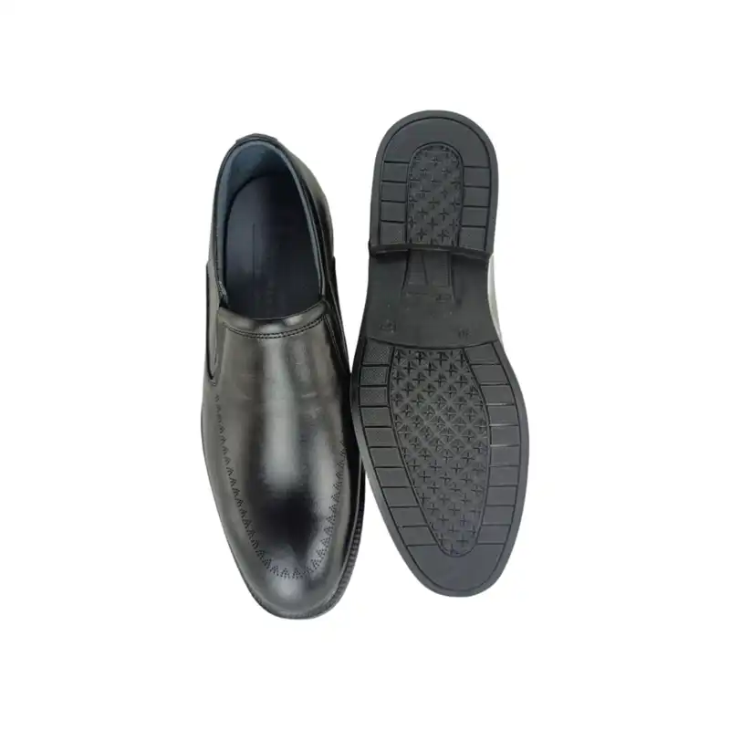 کفش مردانه مدل بی بند لوسیفر چرم طبیعی کدSi21