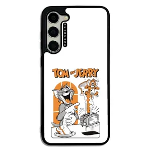 AKAM AMC-WSGS23P-TOM & JERRY9 Cover For Samsung Galaxy S23 Plus