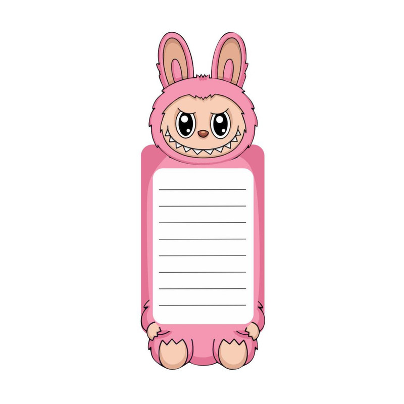 تخته وایت برد مدل لبوبو سایز A5