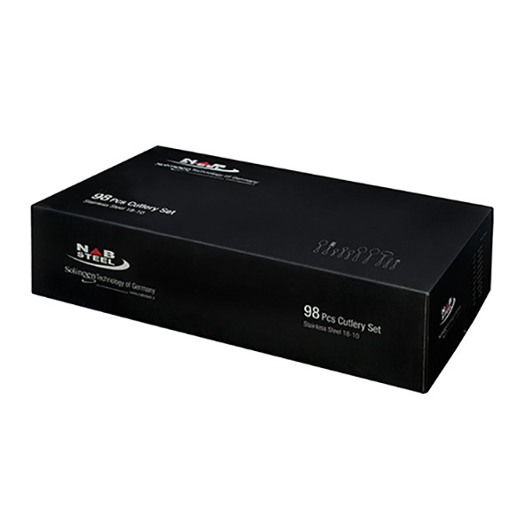 سرویس قاشق و چنگال 98 پارچه ناب استیل مدل ونیز سرویس قاشق و چنگال 98 پارچه ناب استیل مدل ونیز