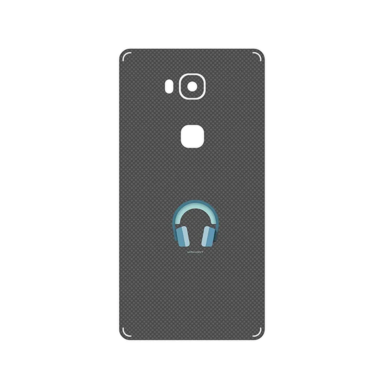 برچسب پوششی ماهوت مدل Minimal Headphone Icon مناسب برای گوشی موبایل آنر 5X