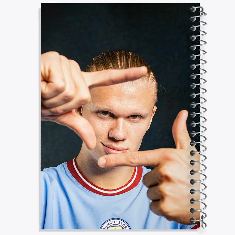 دفتر مشق 50 برگ خندالو طرح ارلینگ هالند (Erling Haaland) کد 36364