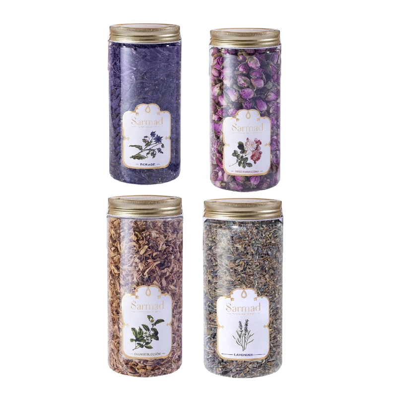 دمنوش آرامش فوق ممتاز سرمد - 510 گرم مجموعه 4 عددی