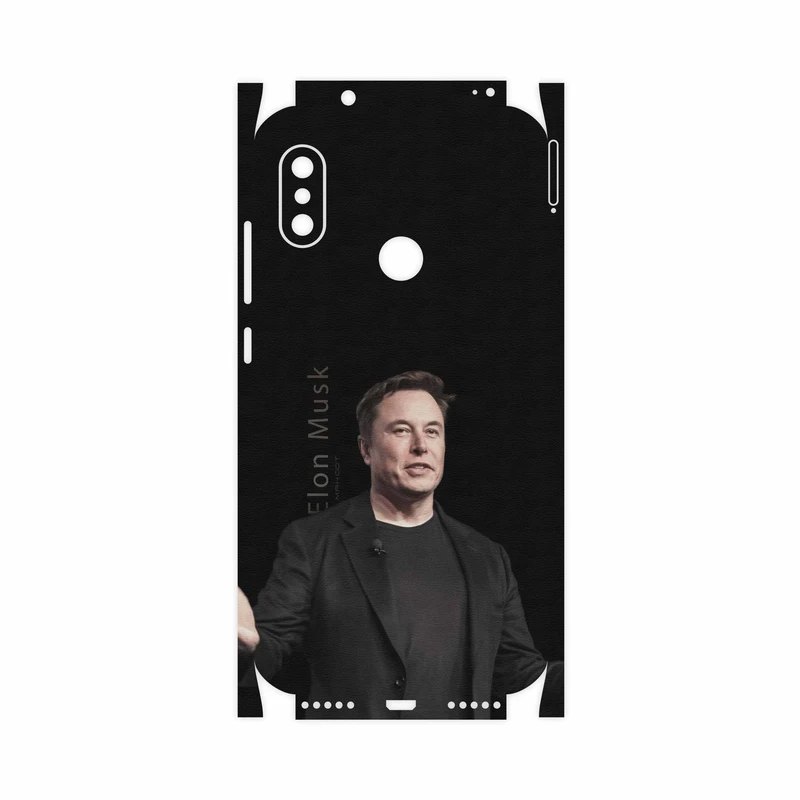 برچسب پوششی ماهوت مدل Elon Musk-FullSkin مناسب برای گوشی موبایل شیائومی Redmi Note 6 Pro