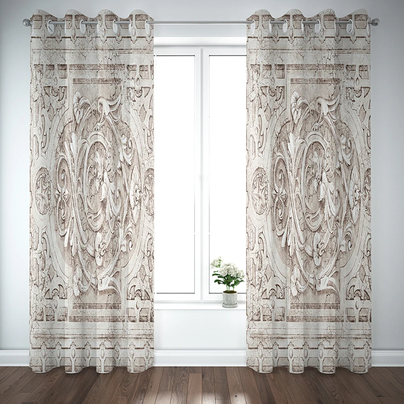 پرده مدل پانچی DK300 16 سایز 300x135 سانتی متر