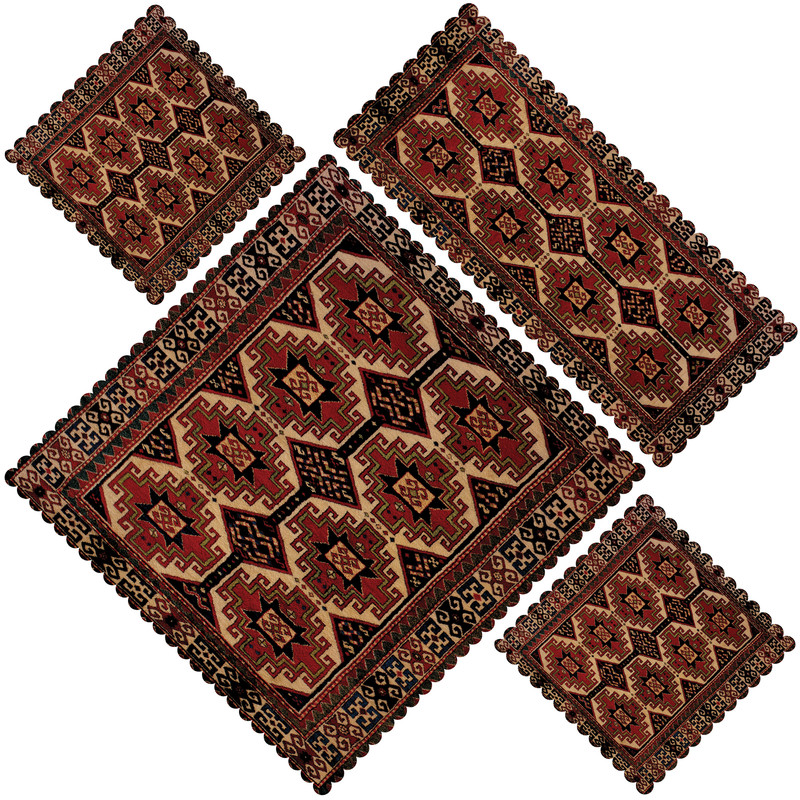 ست رومیزی 4 تکه مدل S31-42457