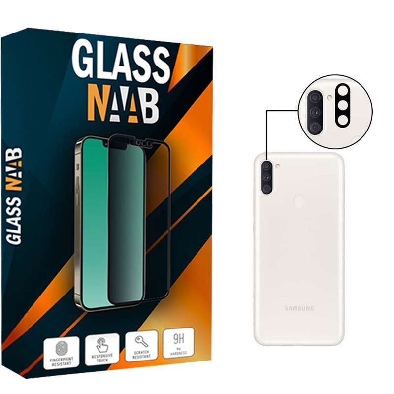 محافظ لنز دوربین گلس ناب مدل Flz-01 مناسب برای گوشی موبایل سامسونگ Galaxy A11