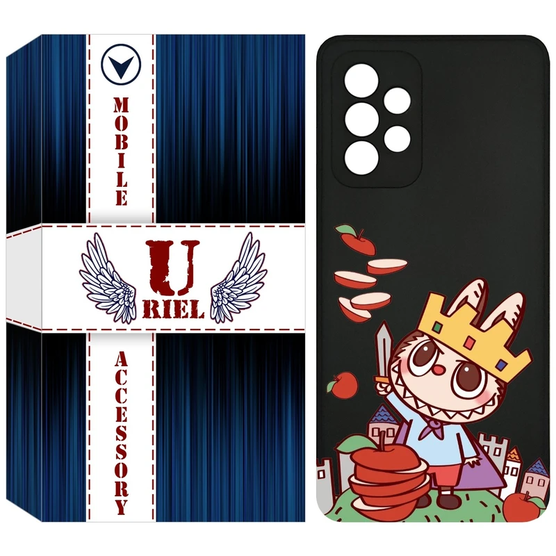 کاور یوریل مدل KSH کد 115 طرح عروسک لبوبو مناسب برای گوشی موبایل سامسونگ Galaxy A72