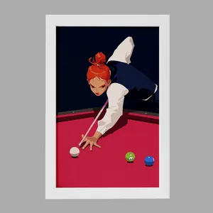 تابلو خندالو مدل بیلیارد Billiard کد 28118