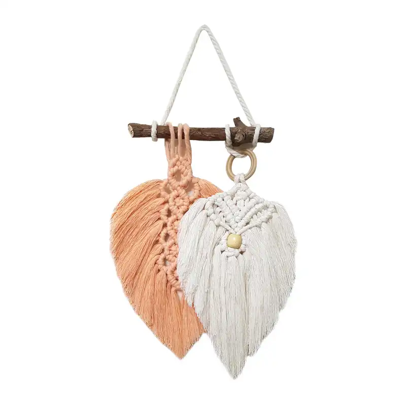 آویز بافتنی مدل مکرومه MacHang857