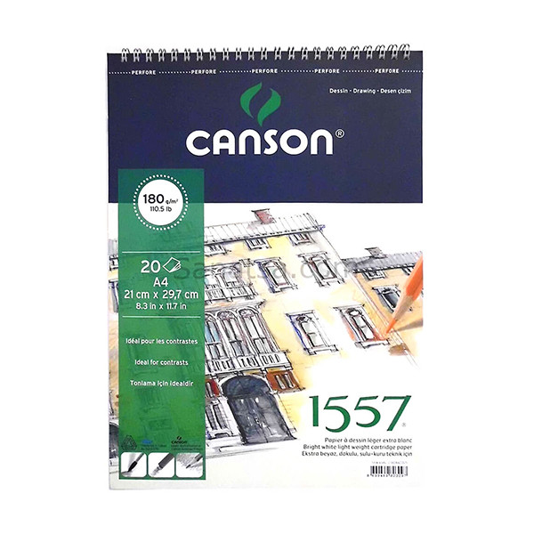 دفتر طراحی 20 برگ کانسون مدل 1557 دفتر طراحی 20 برگ کانسون مدل 1557