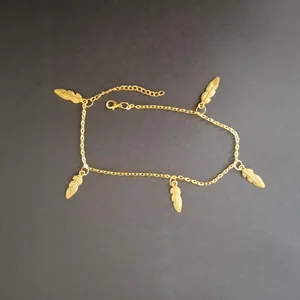 پابند زنانه مدل برگها
