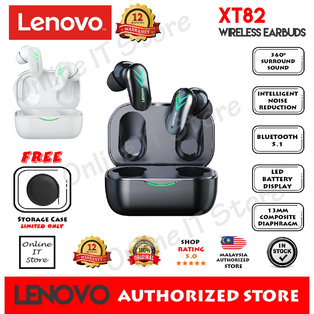 هدفون بی سیم لنوو مدل ZOH MELOBUDS XT82 TRUE