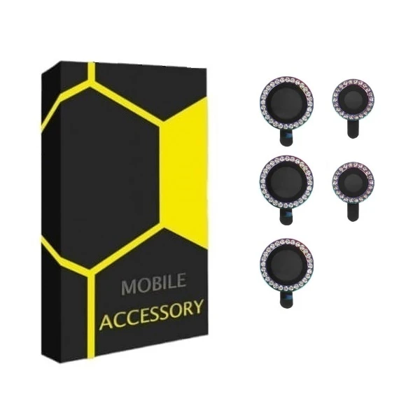 محافظ لنز دوربین مدل Jewel مناسب برای گوشی موبایل سامسونگ Galaxy S24 Ultra