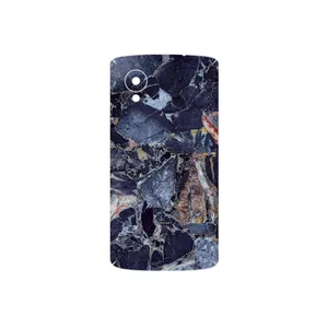 MAHOOT Broken black marble Cover Sticker for Google Nexus 5
