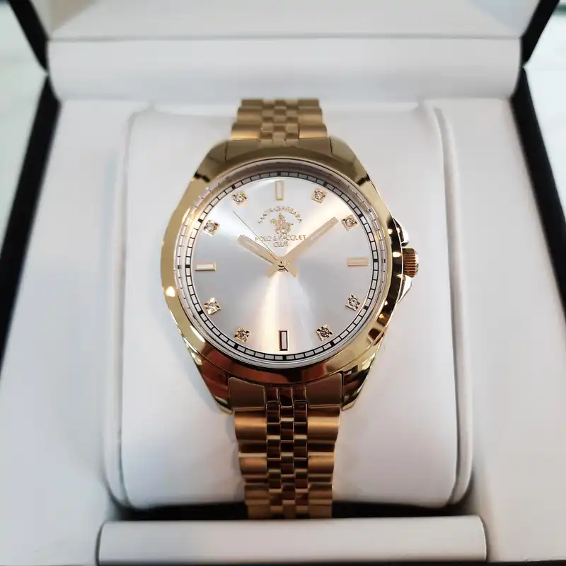 ساعت مچی عقربه ای زنانه سانتا باربارا پولو راکت کلاب مدل SB.1.10473-2