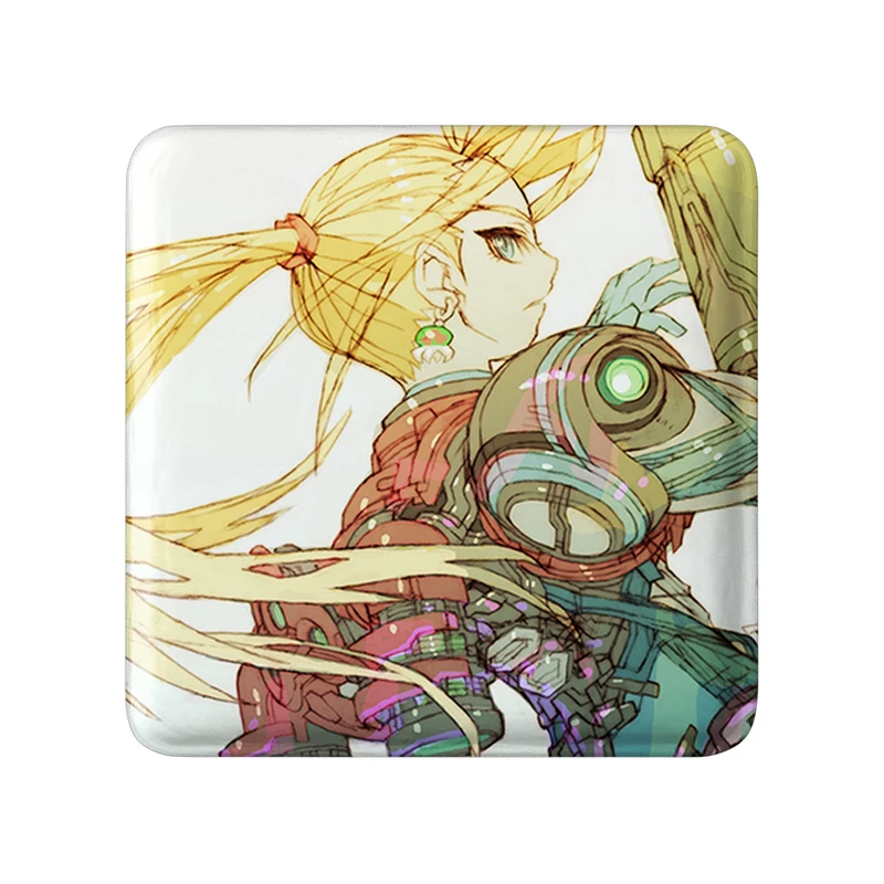 پیکسل خندالو طرح بازی متروید (Metroid) مدل مربعی کد 35690