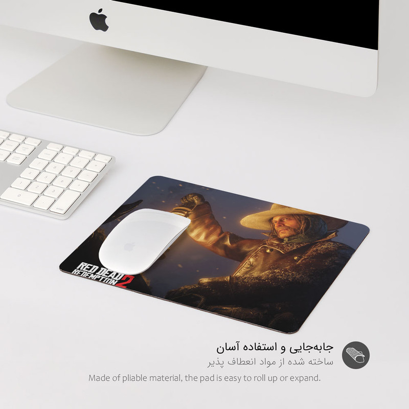 ماوس پد پیکسل میکسل مدل DEAD REDEMPTION 2 کد GARD23 1