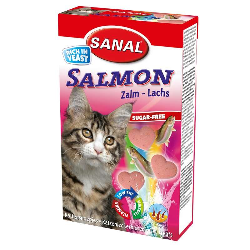 تشویقی گربه سانال مدل Salmon وزن 50 گرم